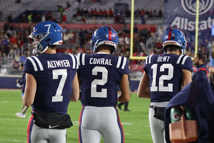 Matt Corral and Luke Altmyer