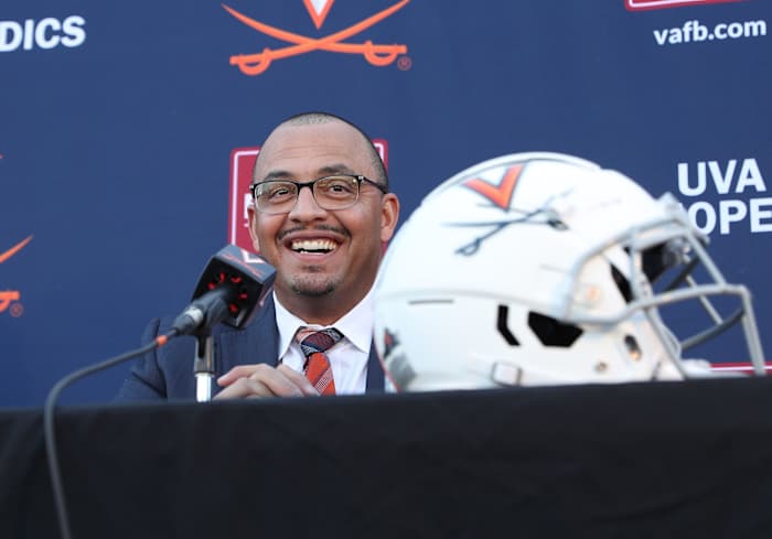 Tony Elliott Virginia Cavaliers football