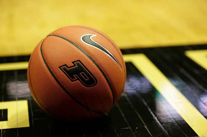 Purdue Basketball on COurt