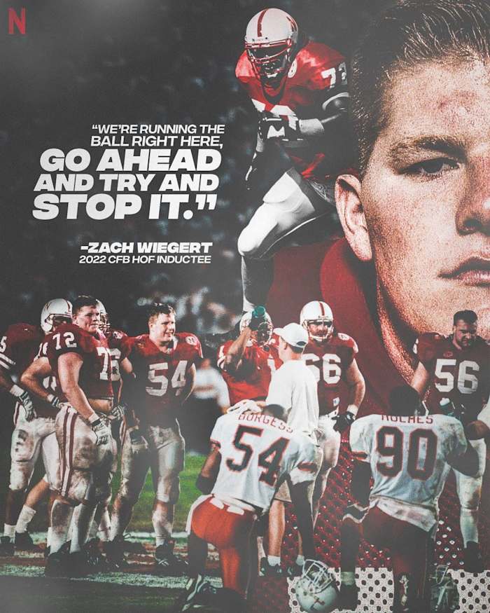 Zach Wiegert CFB Hall of Fame quote