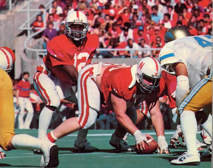 Turner Gill and Dave Rimington vs. Colorado 1981