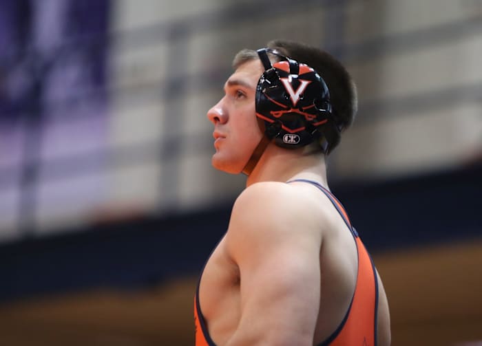 Jay Aiello Virginia Cavaliers wrestling