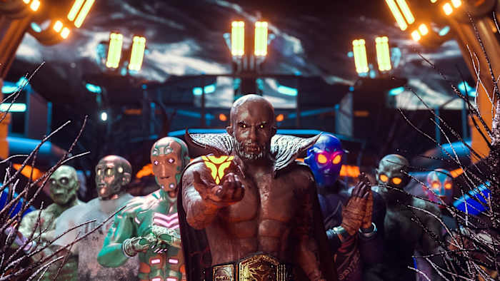 Collection of Galactic Fight League characters