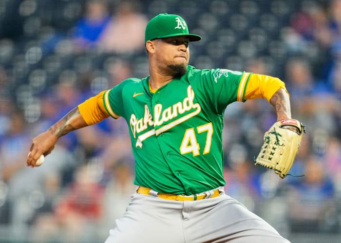 Oakland A's Frankie Montas