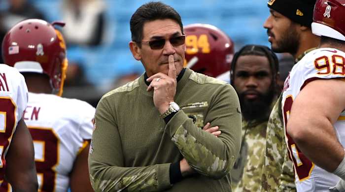 Washington Football Team coach Ron Rivera