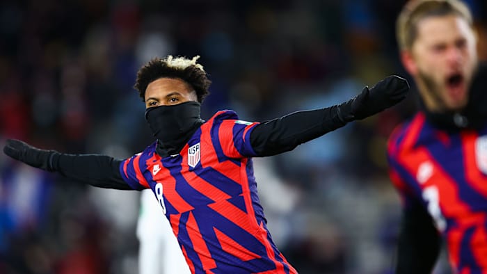 Weston McKennie scores for the USMNT vs. Honduras