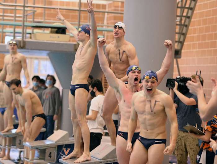 UVA Men's Swim Relay
