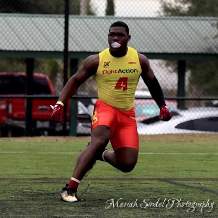 Kam Davis Running Back Albany (Ga.) Dougherty / Tight Action 7v7 - 2024