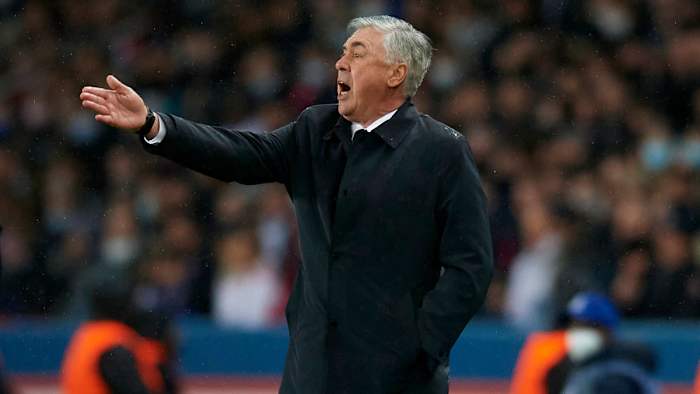 Real Madrid manager Carlo Ancelotti