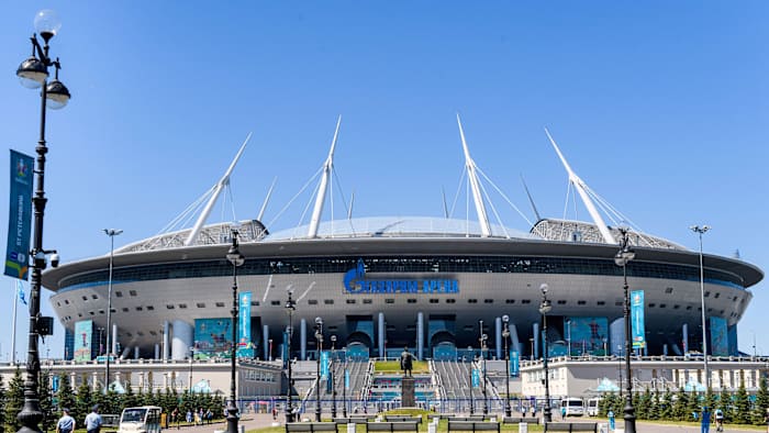 Gazprom Arena in St. Petersburg, Russia