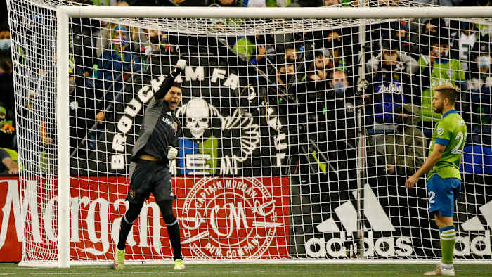 Real Salt Lake goalkeeper David Ochoa