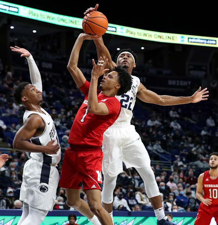 USATSI_17784602 Alonzo Verge MBB vs Penn State 2022.02.27