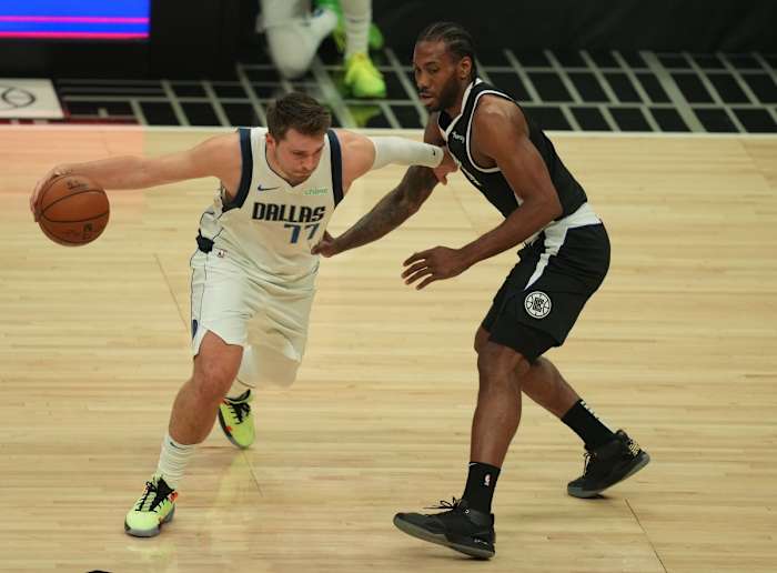 Luka Doncic, NBA Playoffs, Dallas Mavericks, LA Clippers, Kawhi Leonard