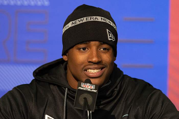 USC Edge Drake Jackson, 2022 NFL Combine