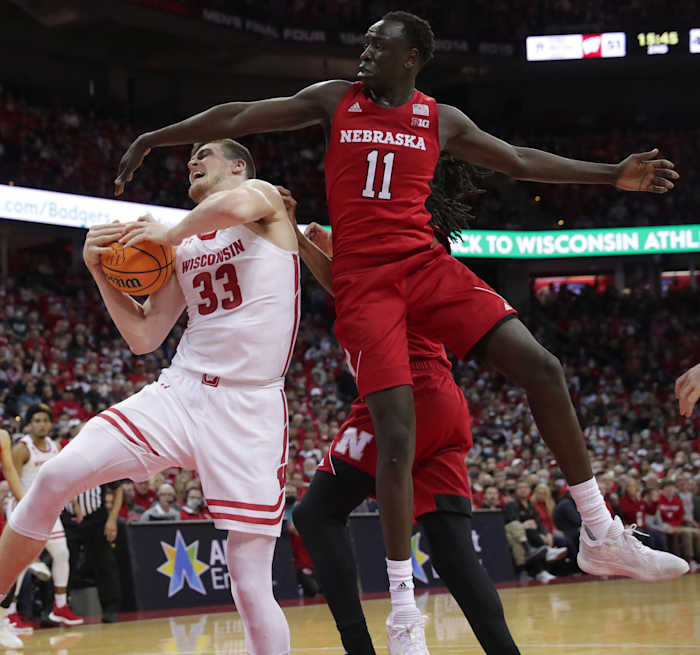 Lat Mayen MBB vs Wisconsin 2022.03.06 USATSI_17844362