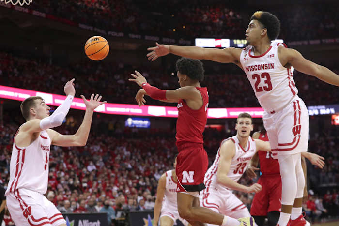 Alonzo Verge MBB vs Wisconsin 2022.03.06 USATSI_17844307