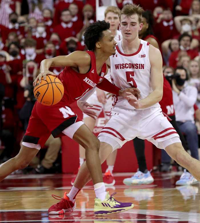 Alonzo Verge MBB vs Wisconsin 2022.03.06 USATSI_17844308