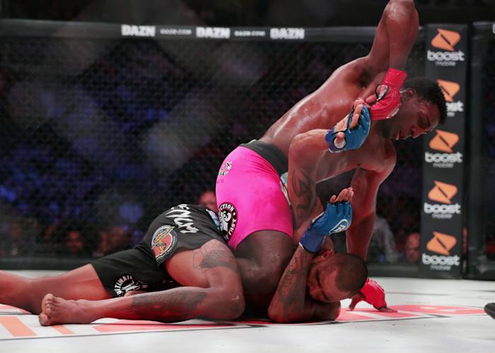 Davis will face Anglickas (not pictured) this Saturday at Bellator 276.