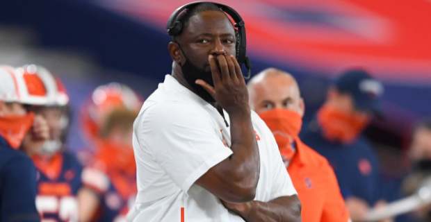 Syracuse Football coach Dino Babers