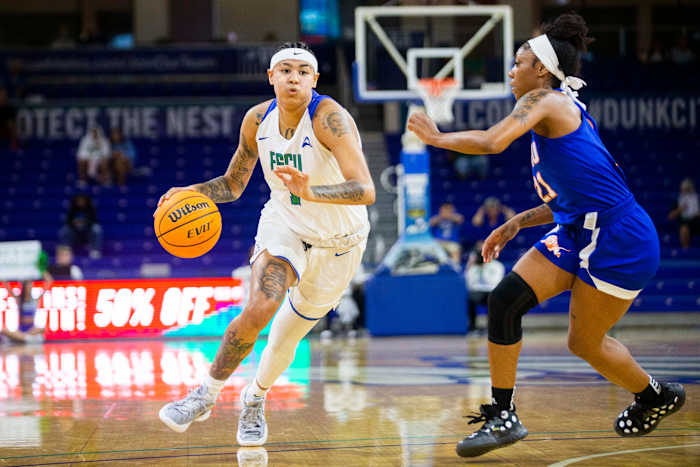 Bell declared for the WNBA draft shortly before being sidelined with a left knee injury.