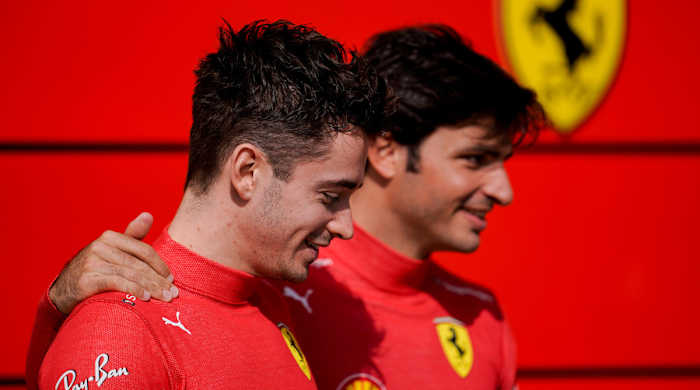 CHARLES LECLERC and CARLOS SAINZ Jr