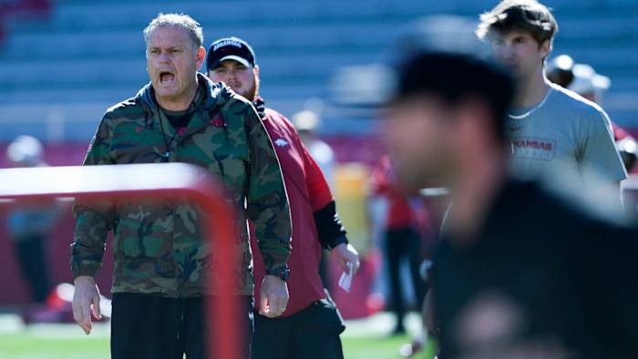 Sam Pittman-Spring 01