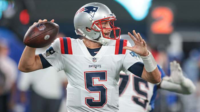 Patriots QB Brian Hoyer