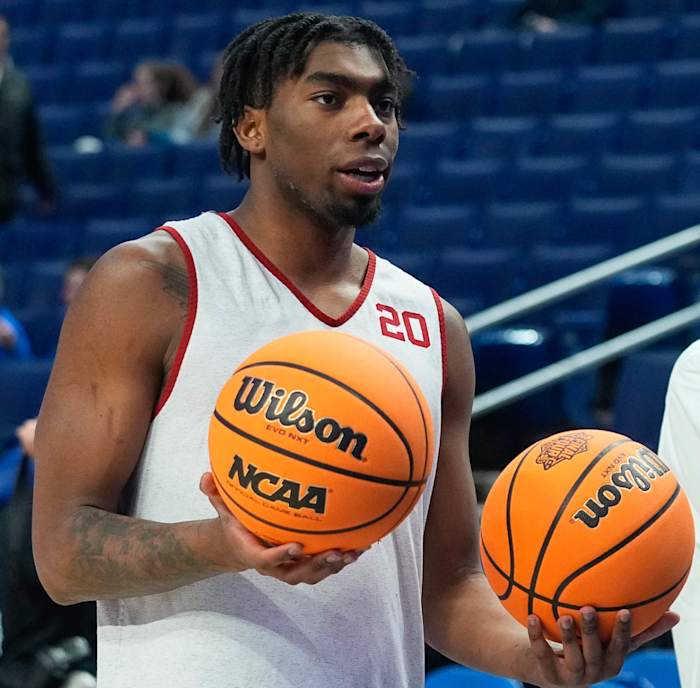 Kamani Johnson-NCAA Practice 01