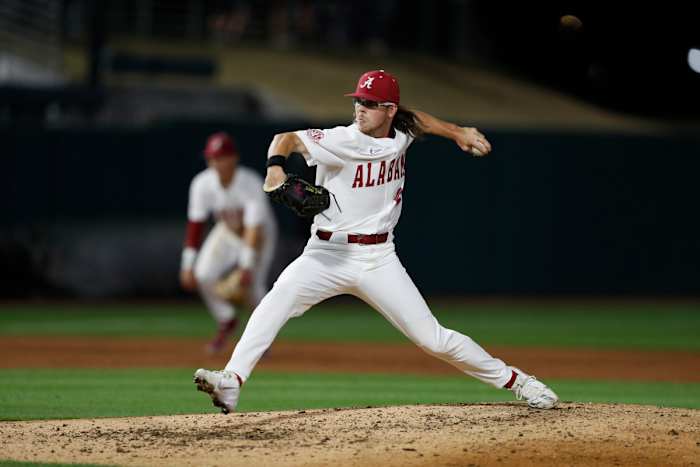 Crimson Tide reliever Brock Guffey