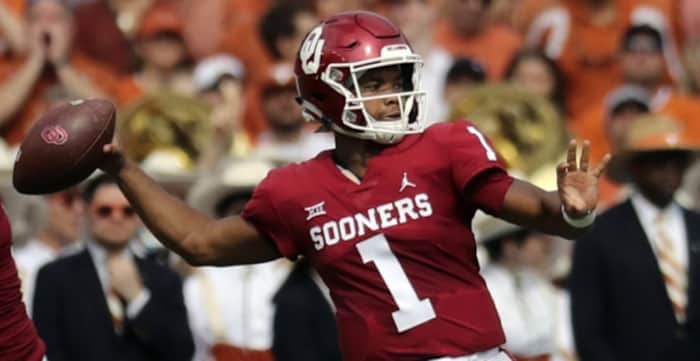 Transfer quarterback Kyler Murray left Texas A&M for Oklahoma.