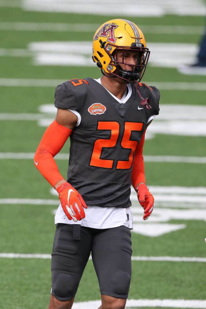 Benjamin St-Juste at the Reese's Senior Bowl