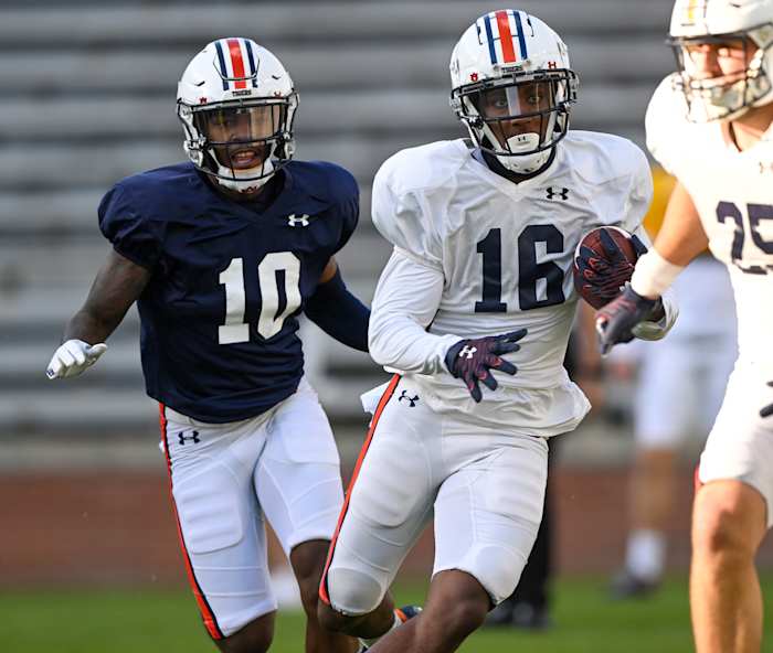 Malcolm Johnson Jr. Auburn AU scrimmage on Friday, March 25, 2022 in Auburn, Ala. Todd Van Emst/AU Athletic