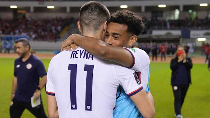 USMNT’s Gio Reyna and Tyler Adams