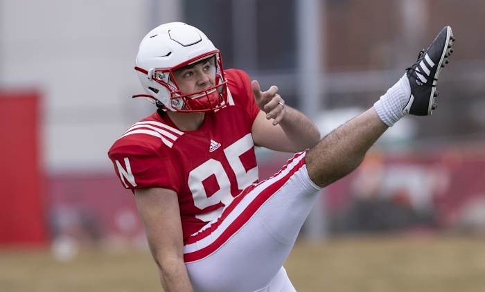 Brian Buschini punter spring practice 2022.03.30