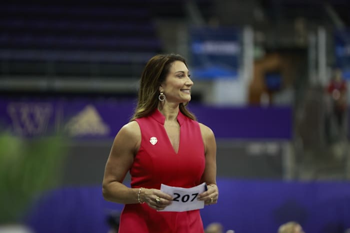 Alabama gymnastics coach Dana Duckworth
