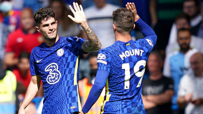 Chelsea’s Christian Pulisic and Mason Mount could face off in the World Cup