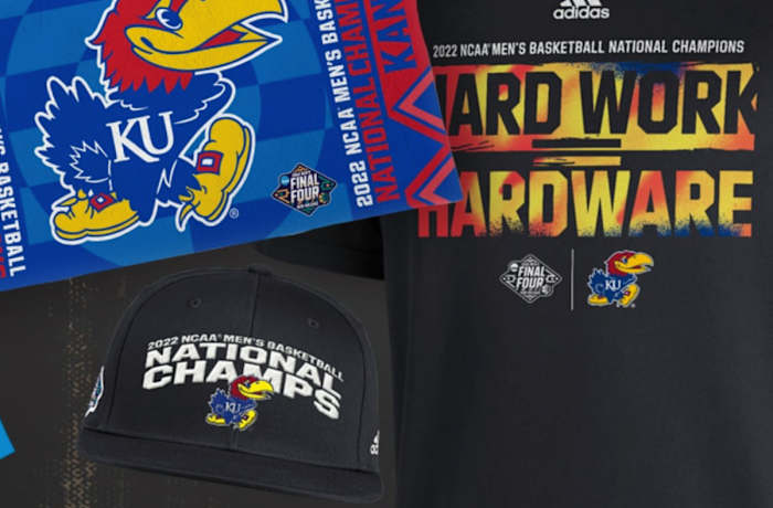 fanatics kansas jayhawks lead