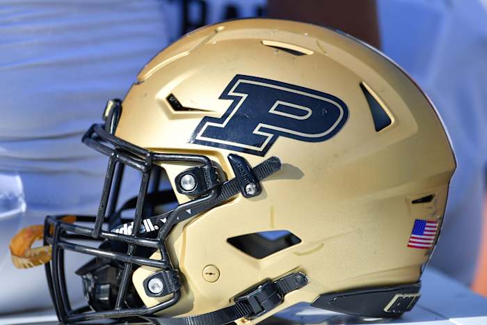 Purdue football helmet 2021