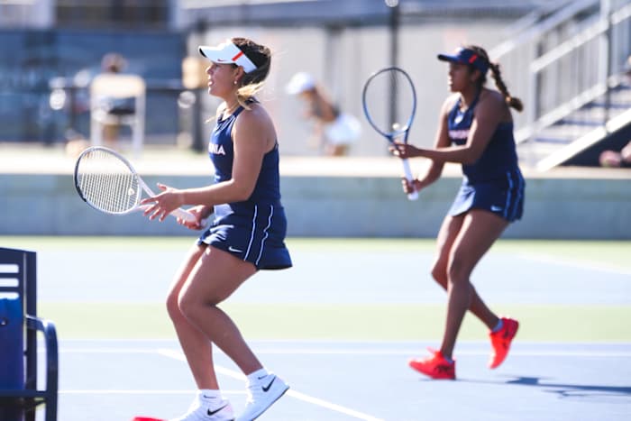 Sofia Munera and Natasha Subhash, Virginia Cavaliers women's tennis