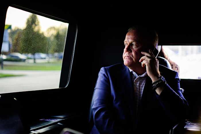 Kelly believes moving from South Bend to Baton Rouge isn’t such a big deal: “It hasn’t really been an adjustment that I’ve felt like this is really outside of my comfort zone.”