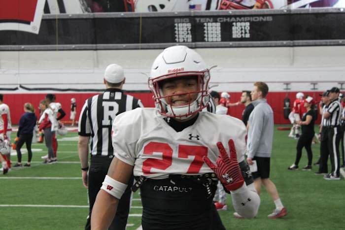 Wisconsin cornerback Al Ashford.