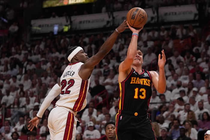 Jimmy Butler Miami Heat Blocked Shot