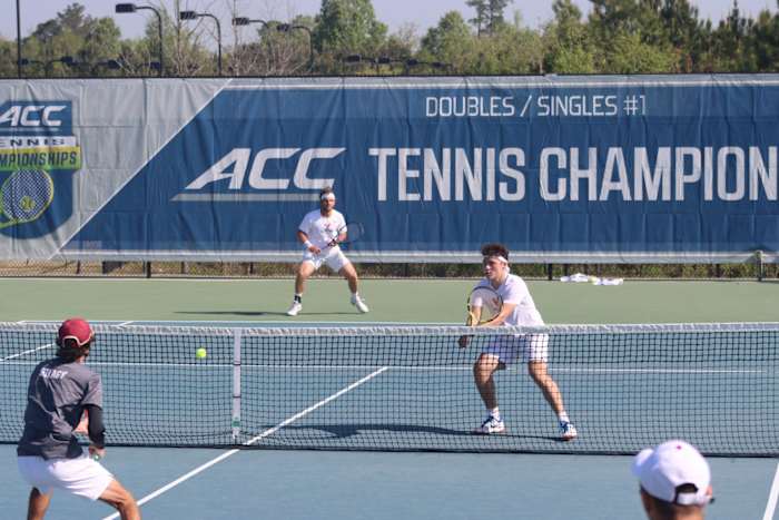 Inaki Montes and Ryan Goetz, Virginia Cavaliers men's tennis