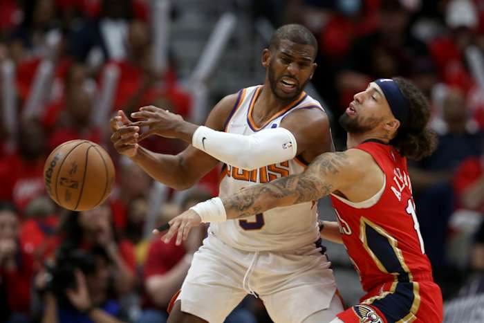 Chris Paul and Jose Alvarado