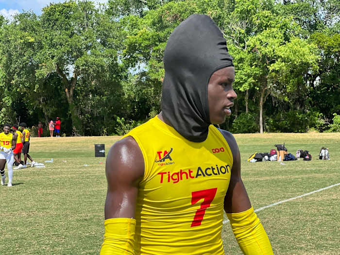 Keyon Brown Wide Receiver Tallahassee (Fla.) Rickards / Tight Action 7v7