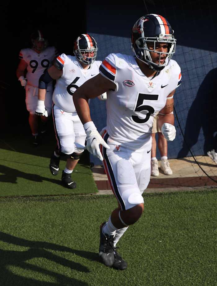 Chayce Chalmers, Virginia Cavaliers football