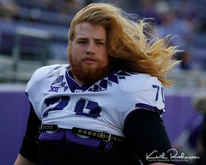 TCU Spring Football Game #70 Kris Dike
