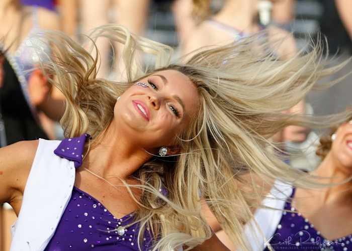 TCU Spring Football Game Showgirl 2