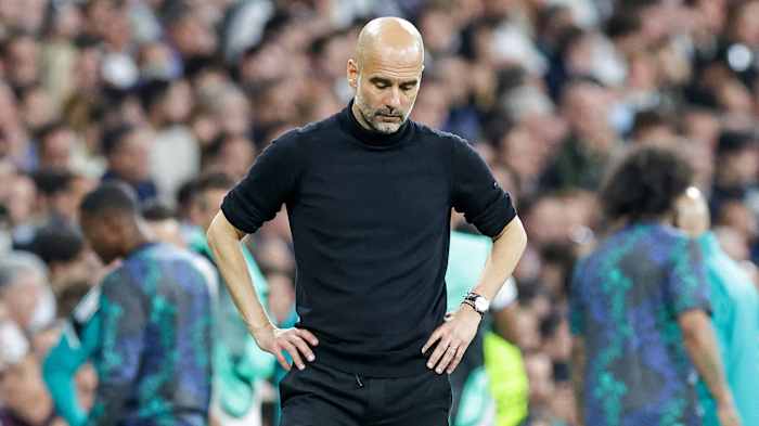 Man City manager Pep Guardiola