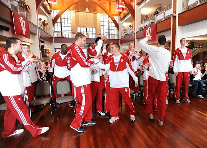 JordanHullsCelebrateNCAAInvite